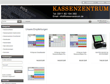 Tablet Screenshot of kassenzentrum.de